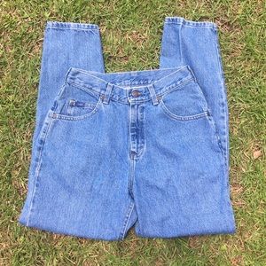 Vintage lee high waisted mom jeans